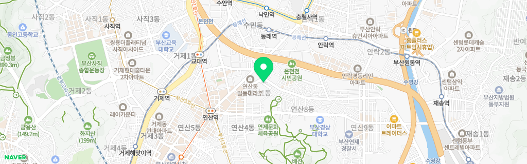 부산 연산 네이버 지도