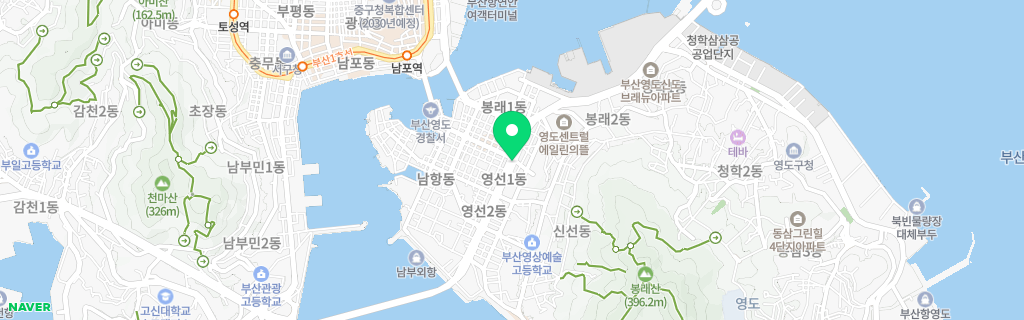 부산 영선 네이버 지도