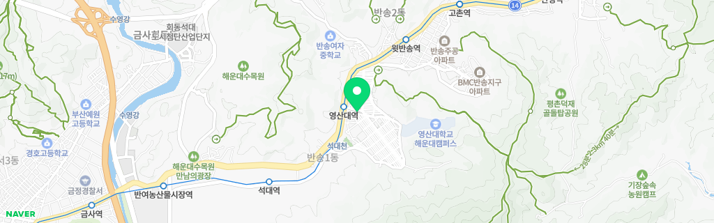 부산 반송 네이버 지도