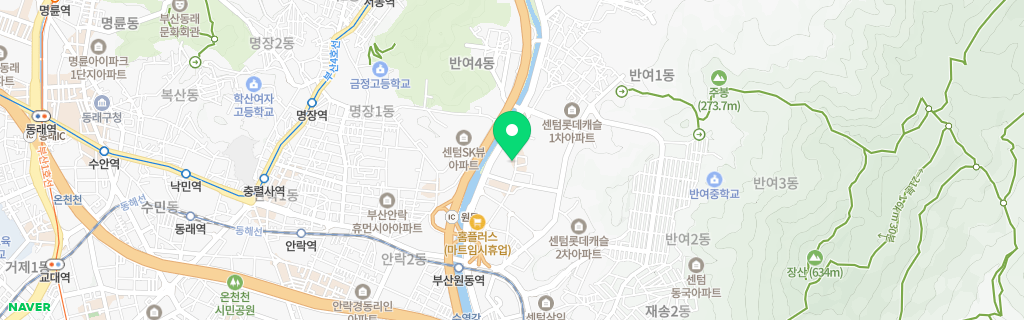 부산 반여 네이버 지도