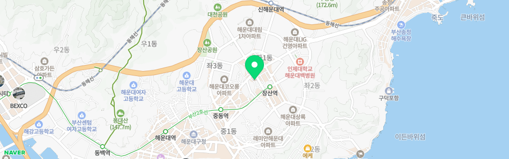 부산 좌동 네이버 지도