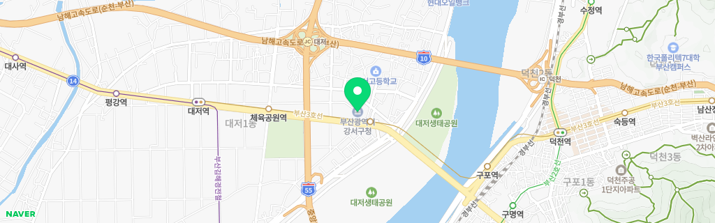 부산 강서구 네이버 지도