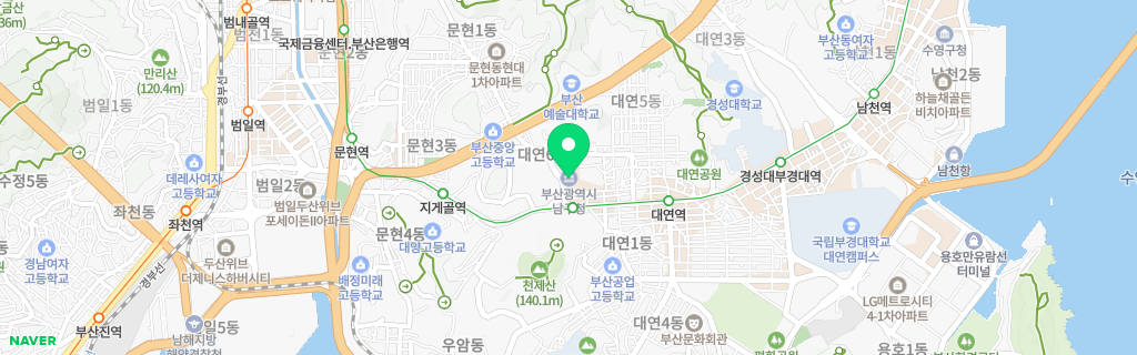 부산 남구 네이버 지도