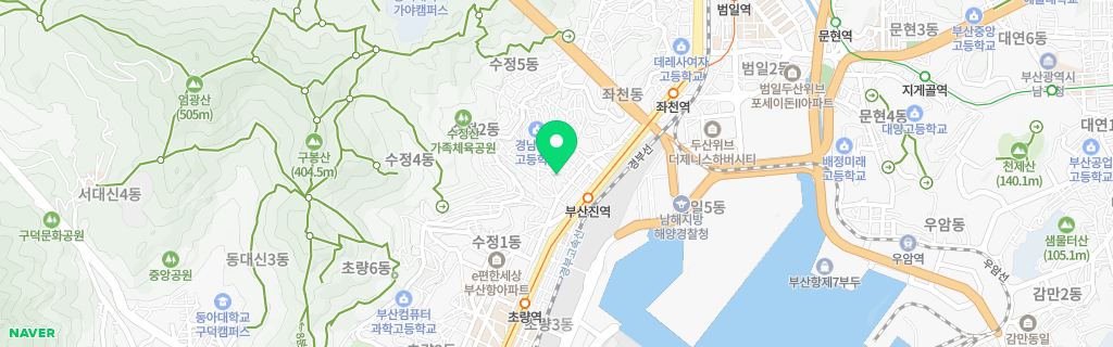 부산 동구 네이버 지도