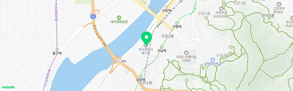 부산 북구 네이버 지도