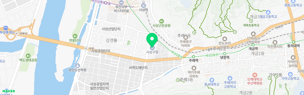 부산 사상구 네이버 지도