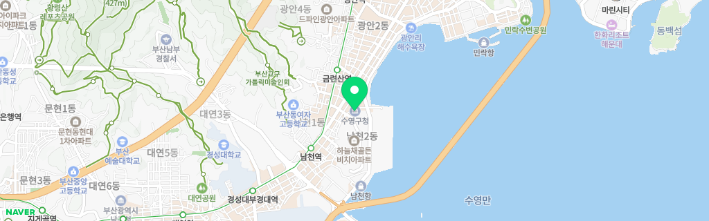 부산 수영구 네이버 지도
