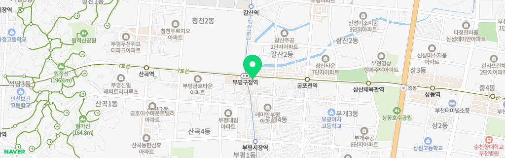 부평 네이버 지도