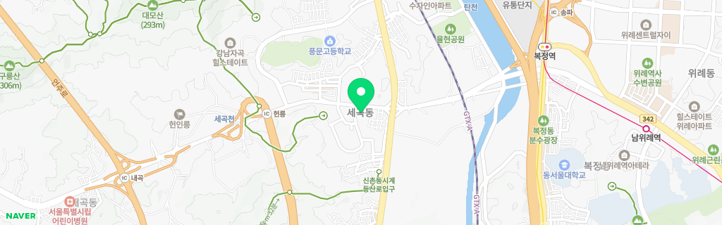 서울 세곡 네이버 지도