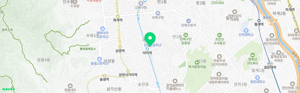서울 미아 네이버 지도
