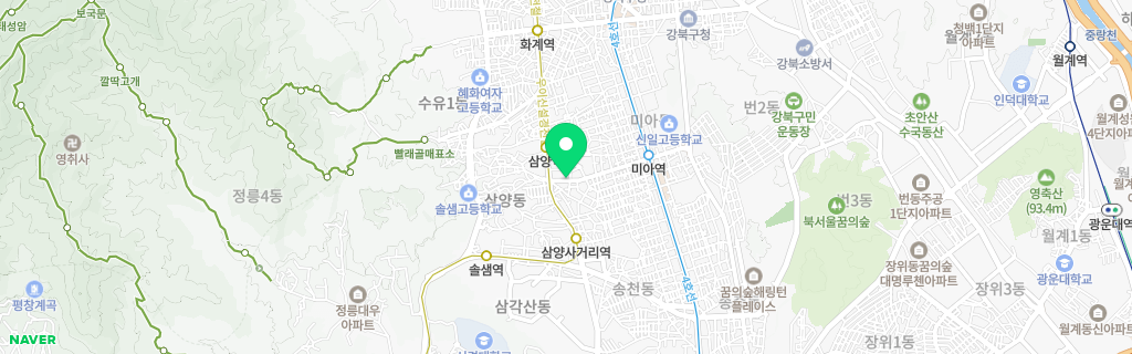 서울 삼양 네이버 지도