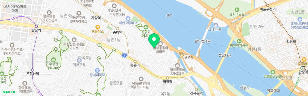서울 염창 네이버 지도