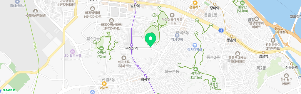 서울 우장산 네이버 지도