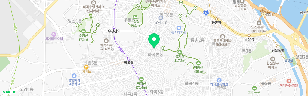서울 화곡 네이버 지도