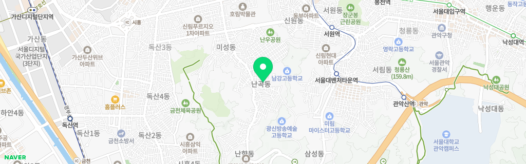 서울 난곡 네이버 지도