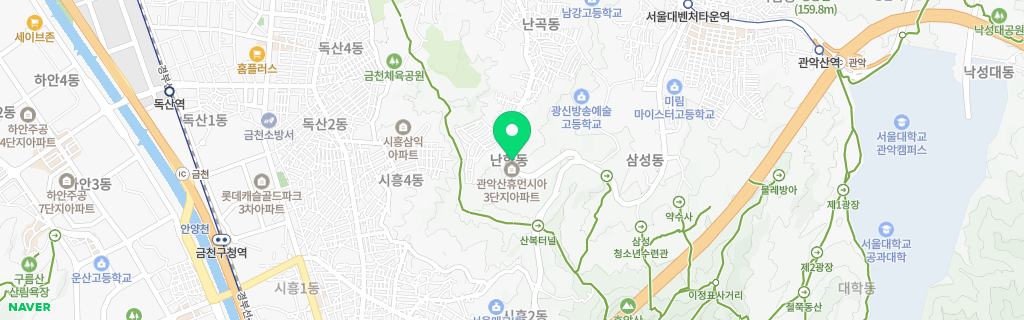 서울 난향 네이버 지도