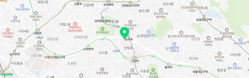 서울 신림 네이버 지도