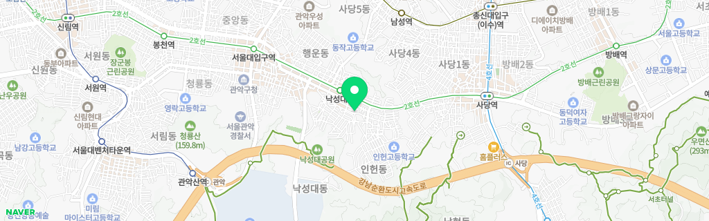 서울 인헌 네이버 지도
