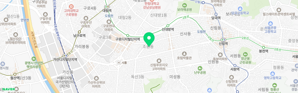 서울 조원 네이버 지도