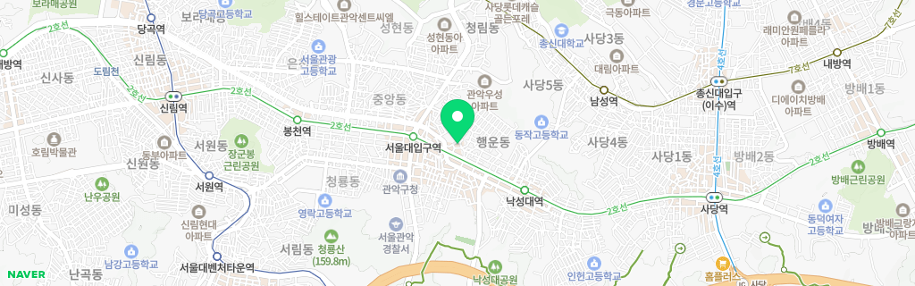 서울 행운 네이버 지도
