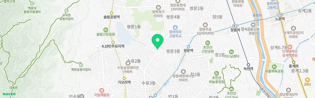 서울 쌍문 네이버 지도
