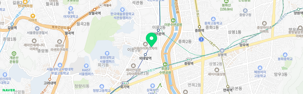 서울 이문 네이버 지도