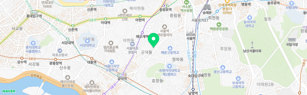 서울 공덕 네이버 지도