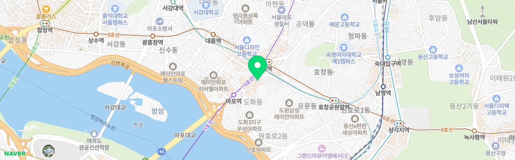 서울 도화 네이버 지도