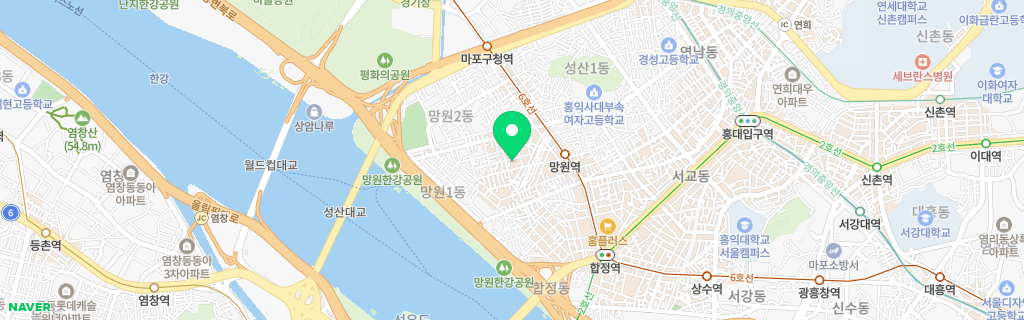 서울 망원 네이버 지도