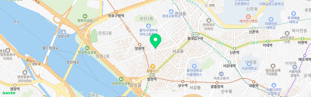 서울 서교 네이버 지도