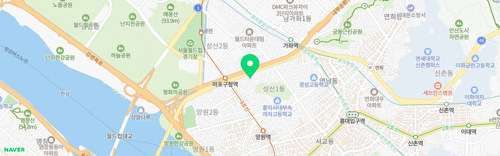 서울 성산 네이버 지도