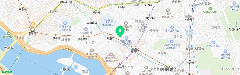 서울 염리 네이버 지도