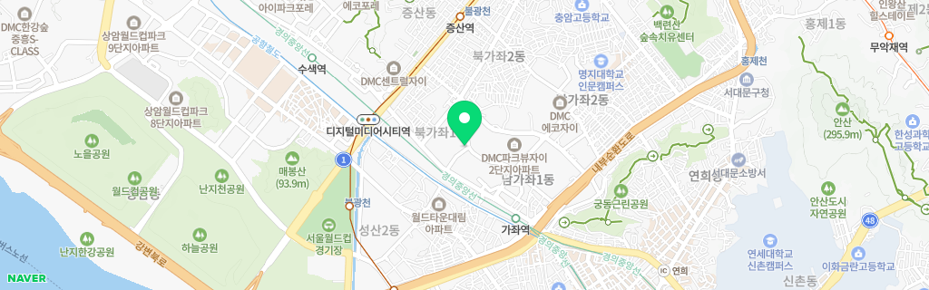 서울 북가좌 네이버 지도