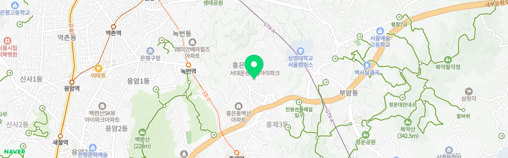 서울 홍은 네이버 지도