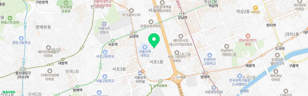 서울 서초 네이버 지도
