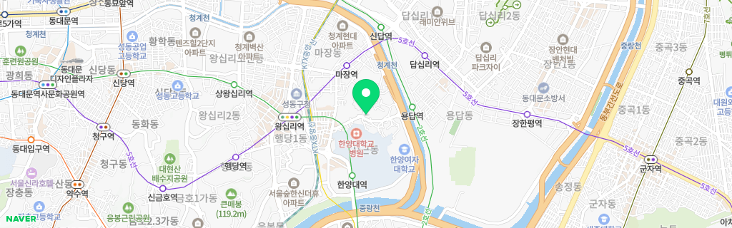 서울 사근 네이버 지도