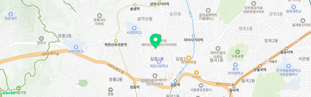 서울 길음 네이버 지도