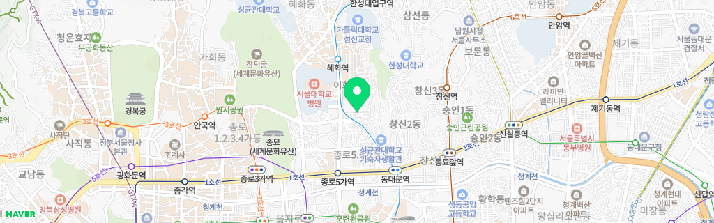 서울 이화 네이버 지도
