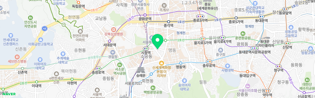 서울 소공 네이버 지도