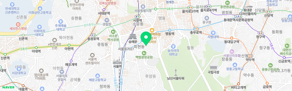 서울 회현 네이버 지도
