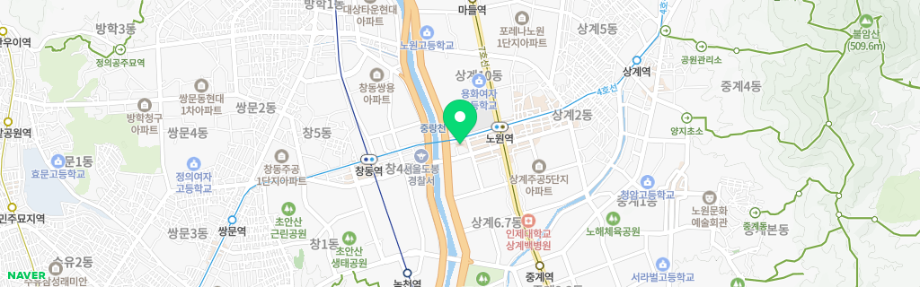 서울 노원구 네이버 지도