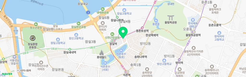 서울 송파구 네이버 지도