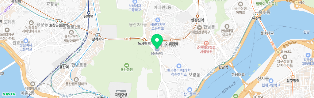 서울 용산구 네이버 지도
