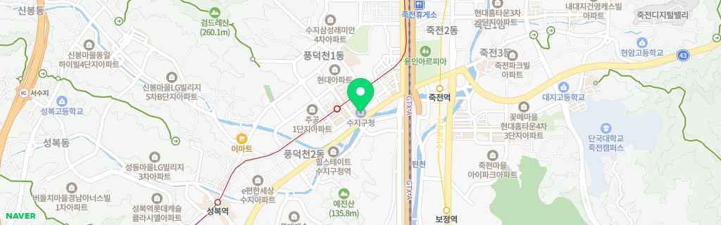 수지 네이버 지도
