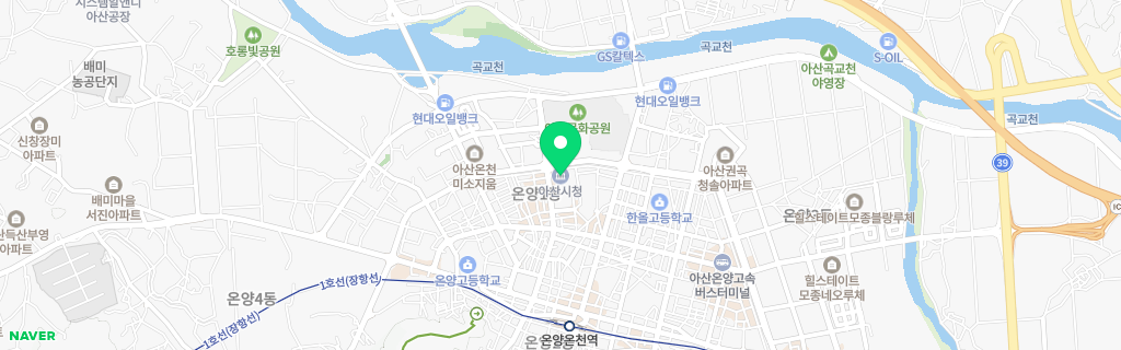 아산 네이버 지도