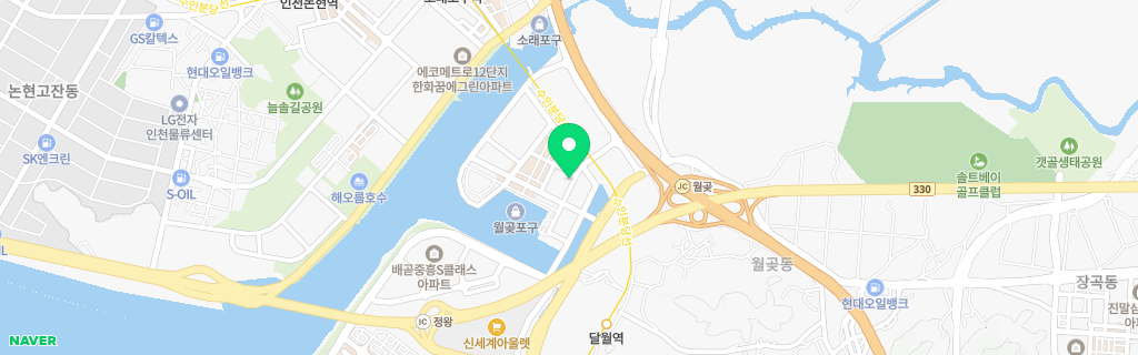 월곶 네이버 지도