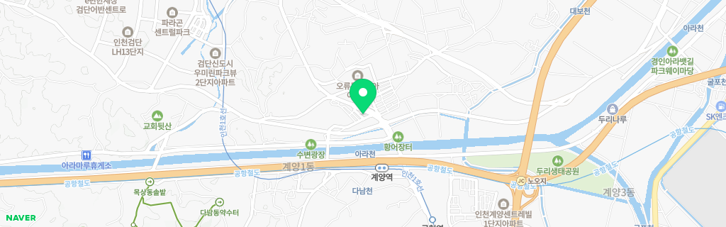 인천 계양 네이버 지도
