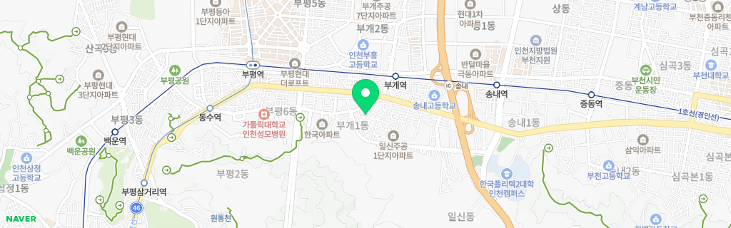 인천 부개 네이버 지도