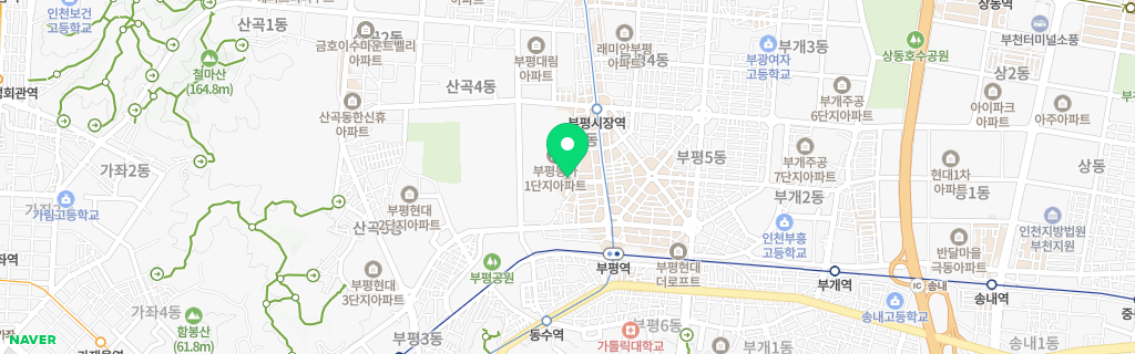 인천 부평 네이버 지도
