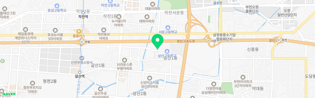 인천 삼산 네이버 지도